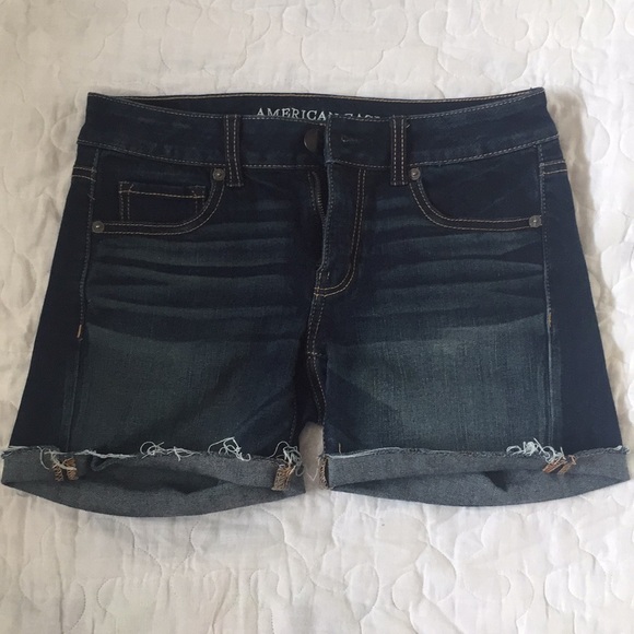 American Eagle Outfitters Pants - American Eagle Dark Wash Shorts